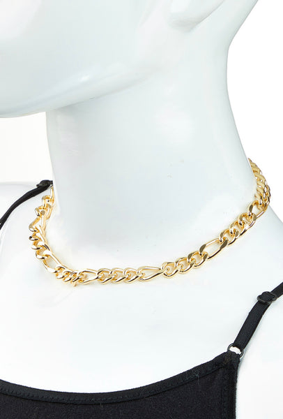 Figaro Chain Link Necklace