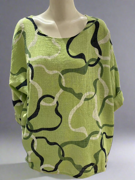 Print Cotton Top