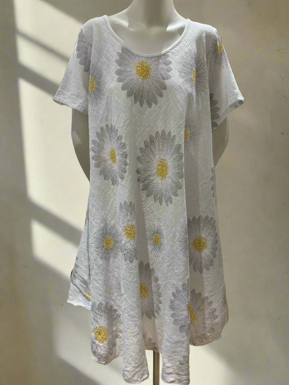 Floral Print Cotton Dress