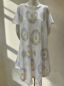 Floral Print Cotton Dress