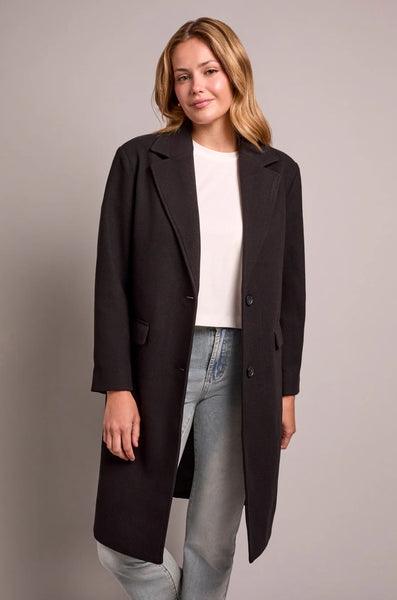 Trench Coat With Fooler Hoodie