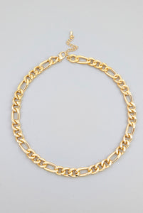 Figaro Chain Link Necklace
