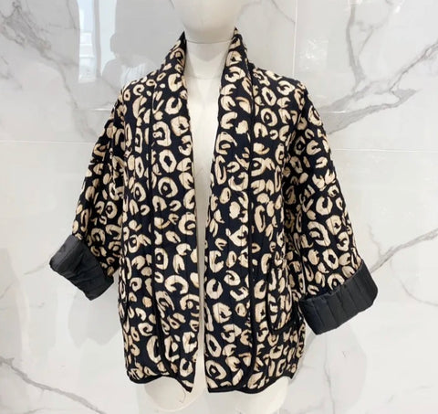 Animal Print Cape - Italian
