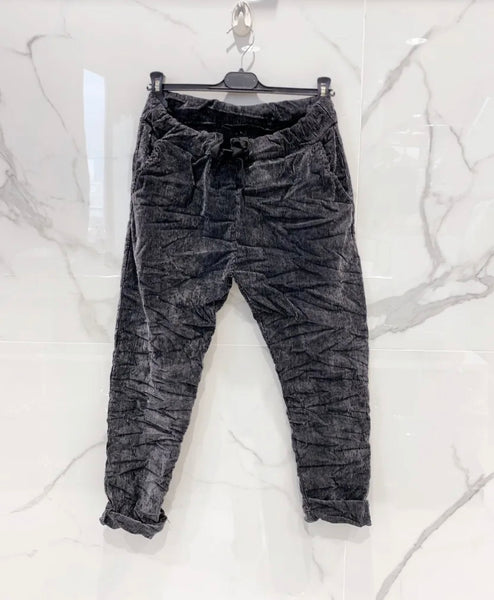 Draw String Waist Pants- Italian