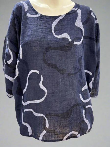 Print Cotton Top