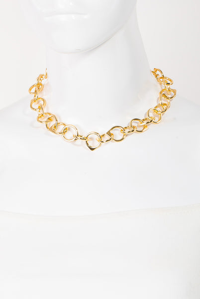 Circle Link Chain Necklace