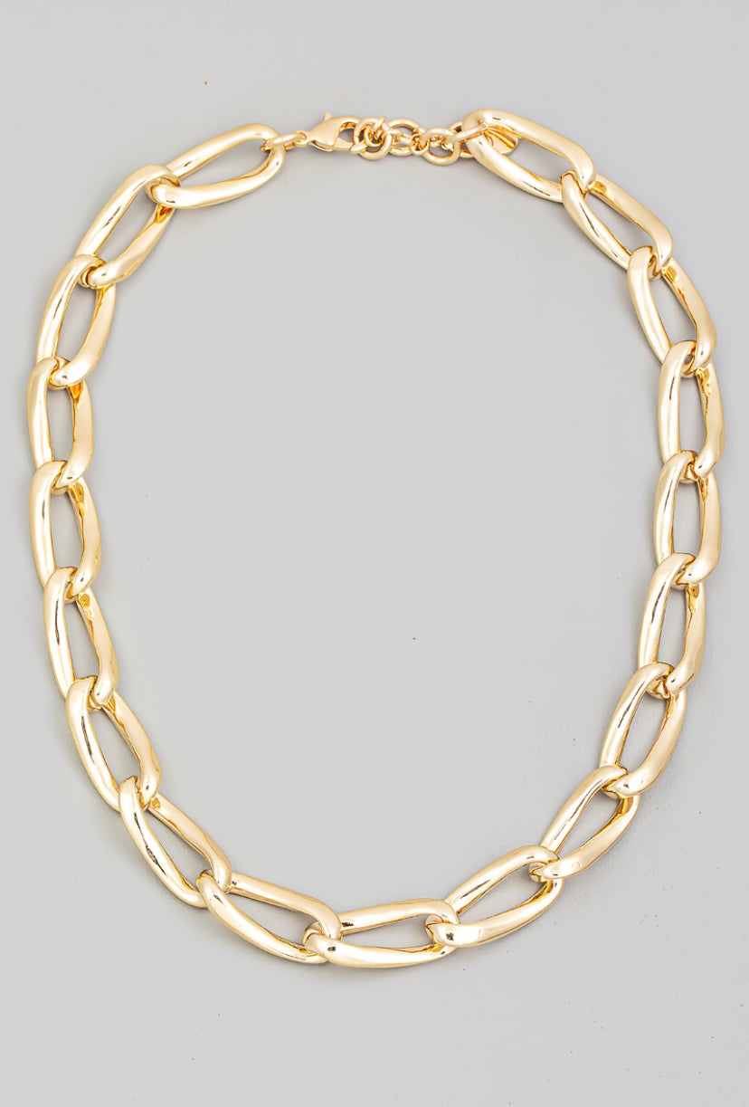 Thick Chain Link Necklace
