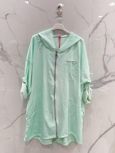 Zipper Front Hoodie