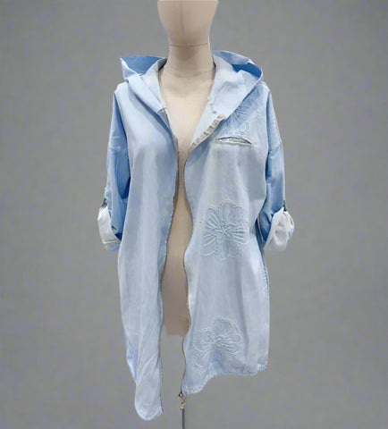 Zipper Front Hoodie