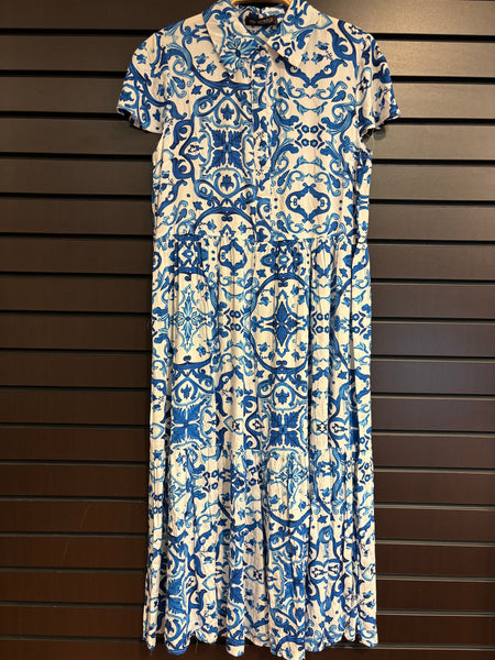 Long Print Dress