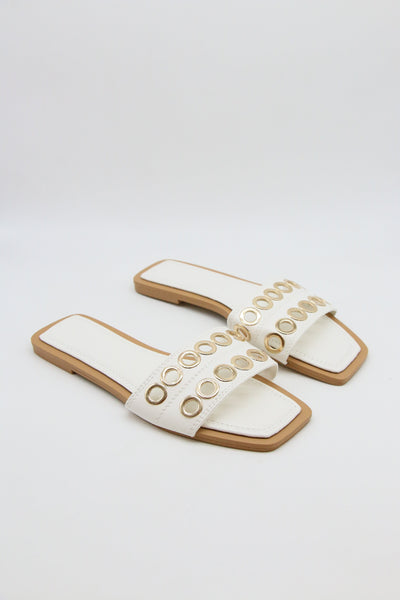 Sandal With Grommet