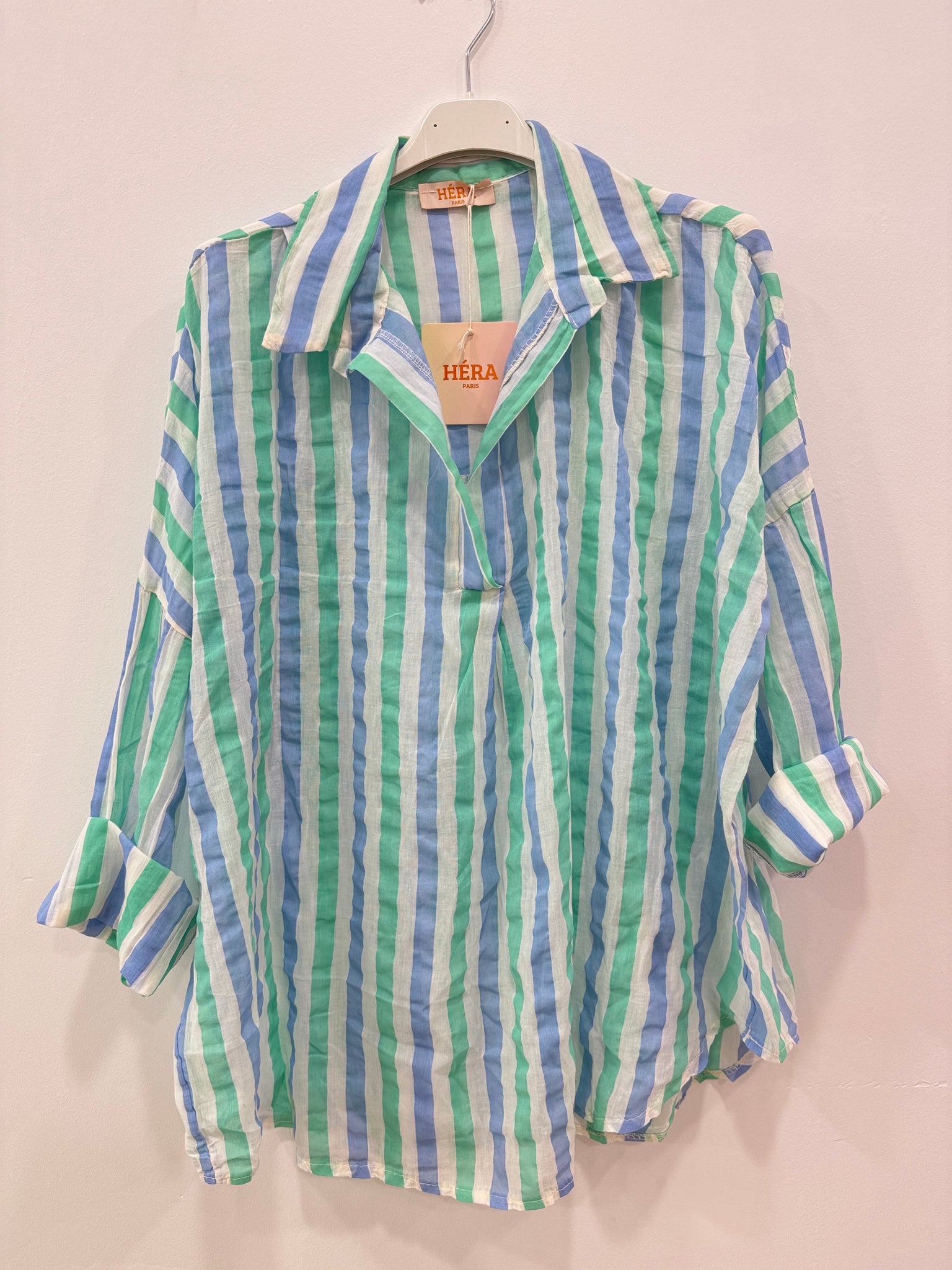 Stripe Cotton Shirt