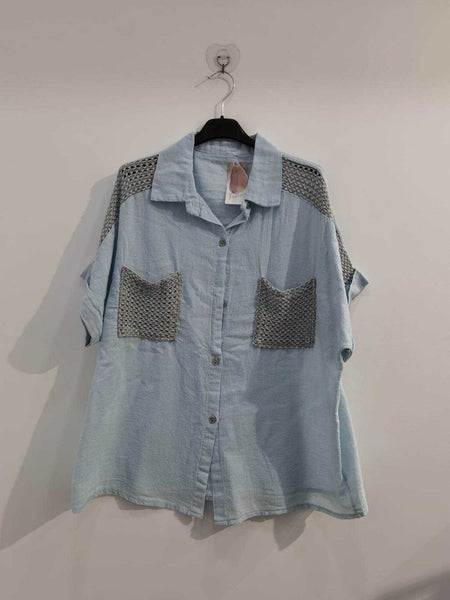 Detail Shoulder Blouse