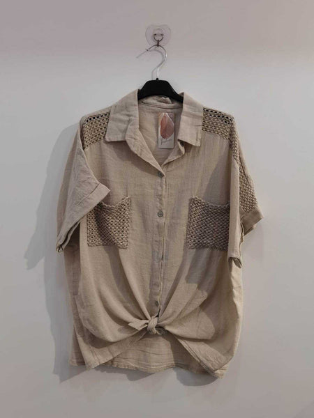 Detail Shoulder Blouse