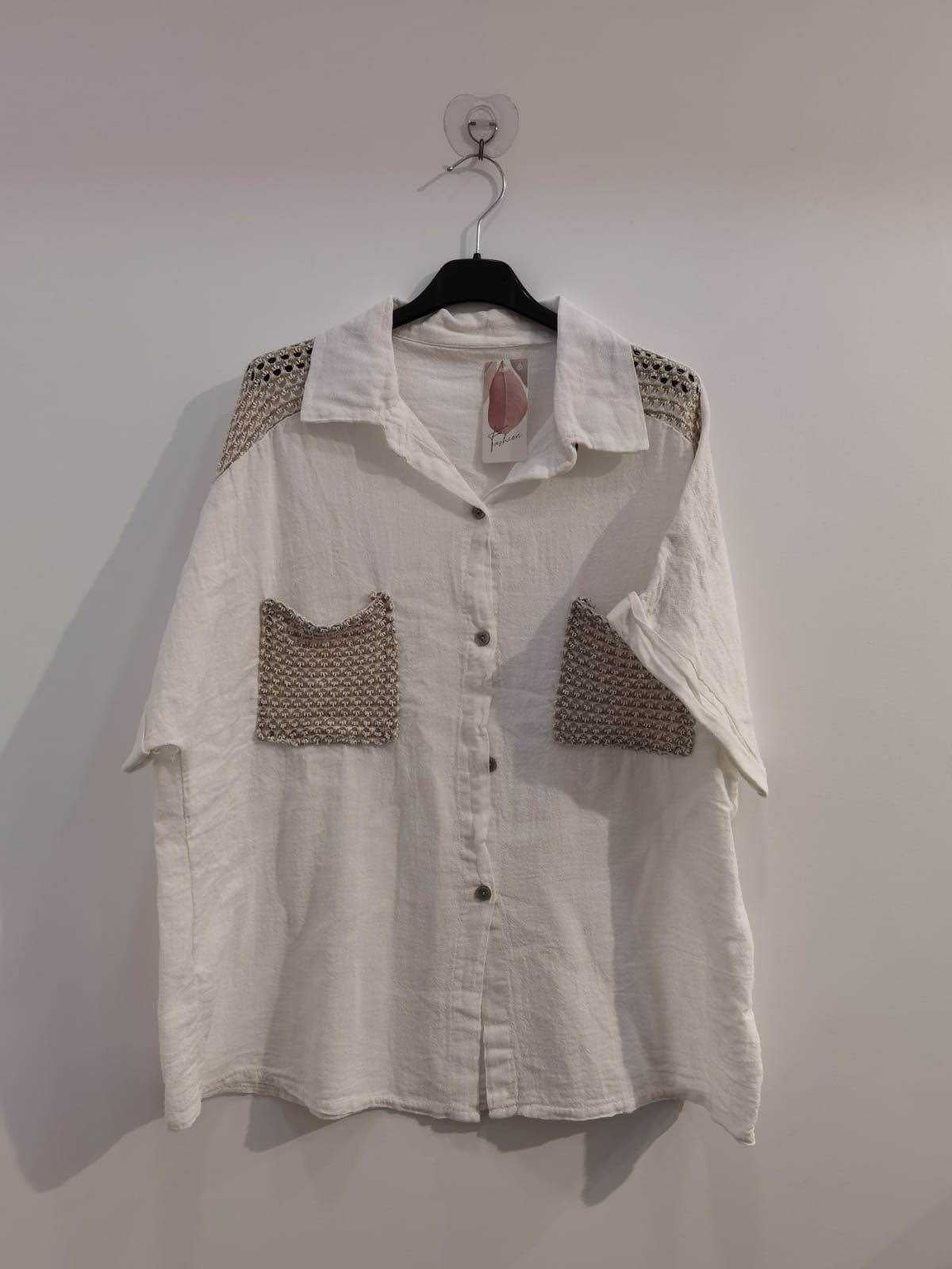 Detail Shoulder Blouse
