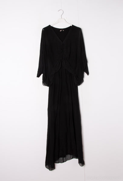 Detail Silk Dress - Italian