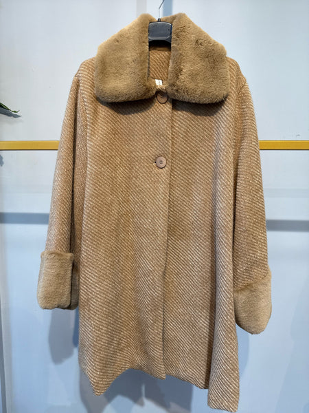 Fur Trim Coat