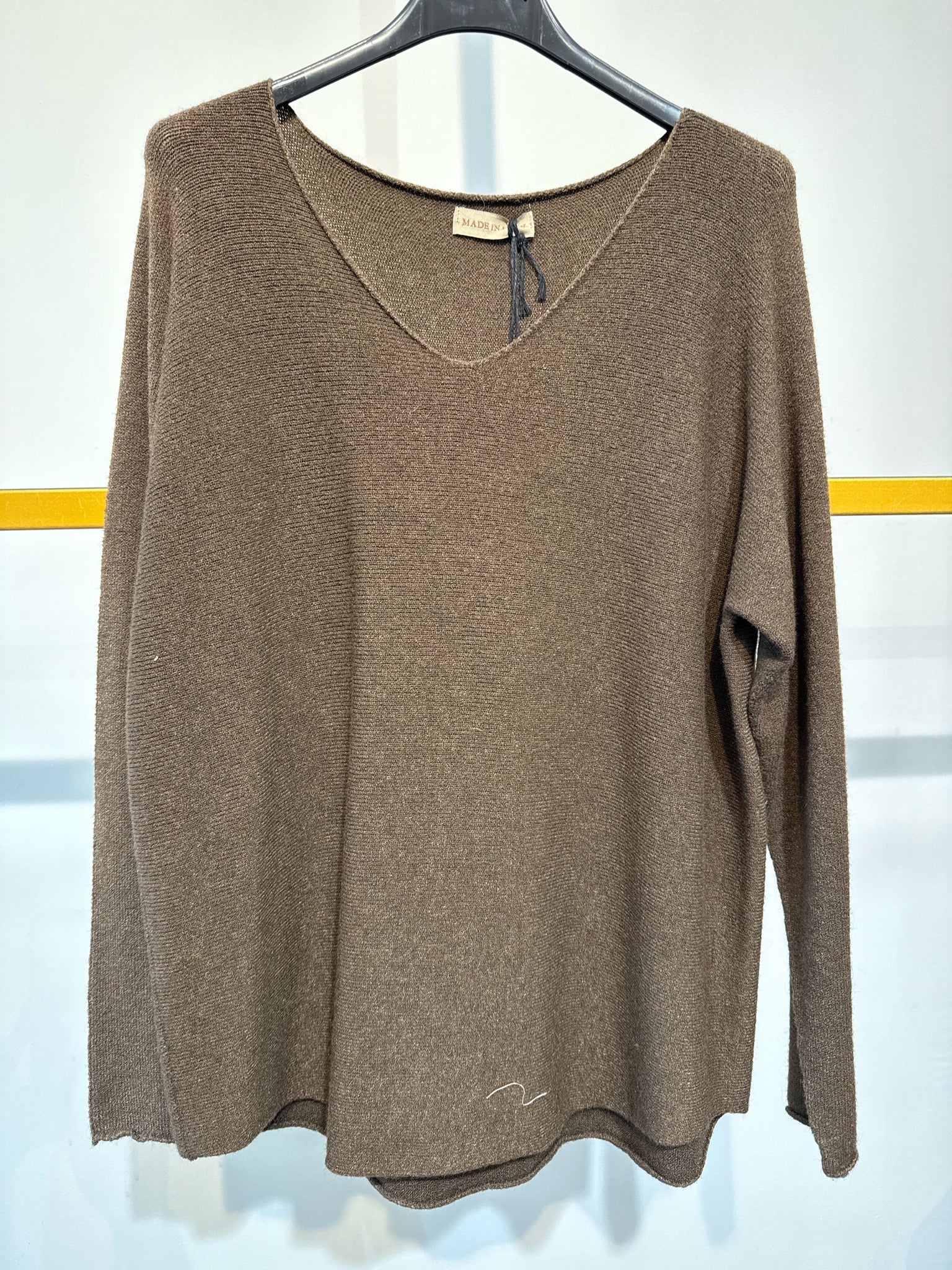 Long Sleeve V-Neck Sweater