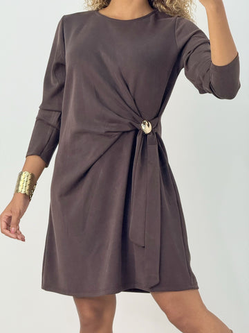 Side Tie Dress