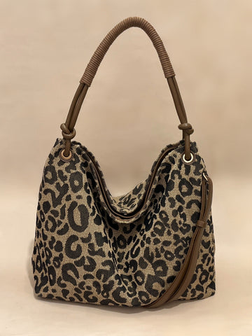 Leopard Print Hand Bag