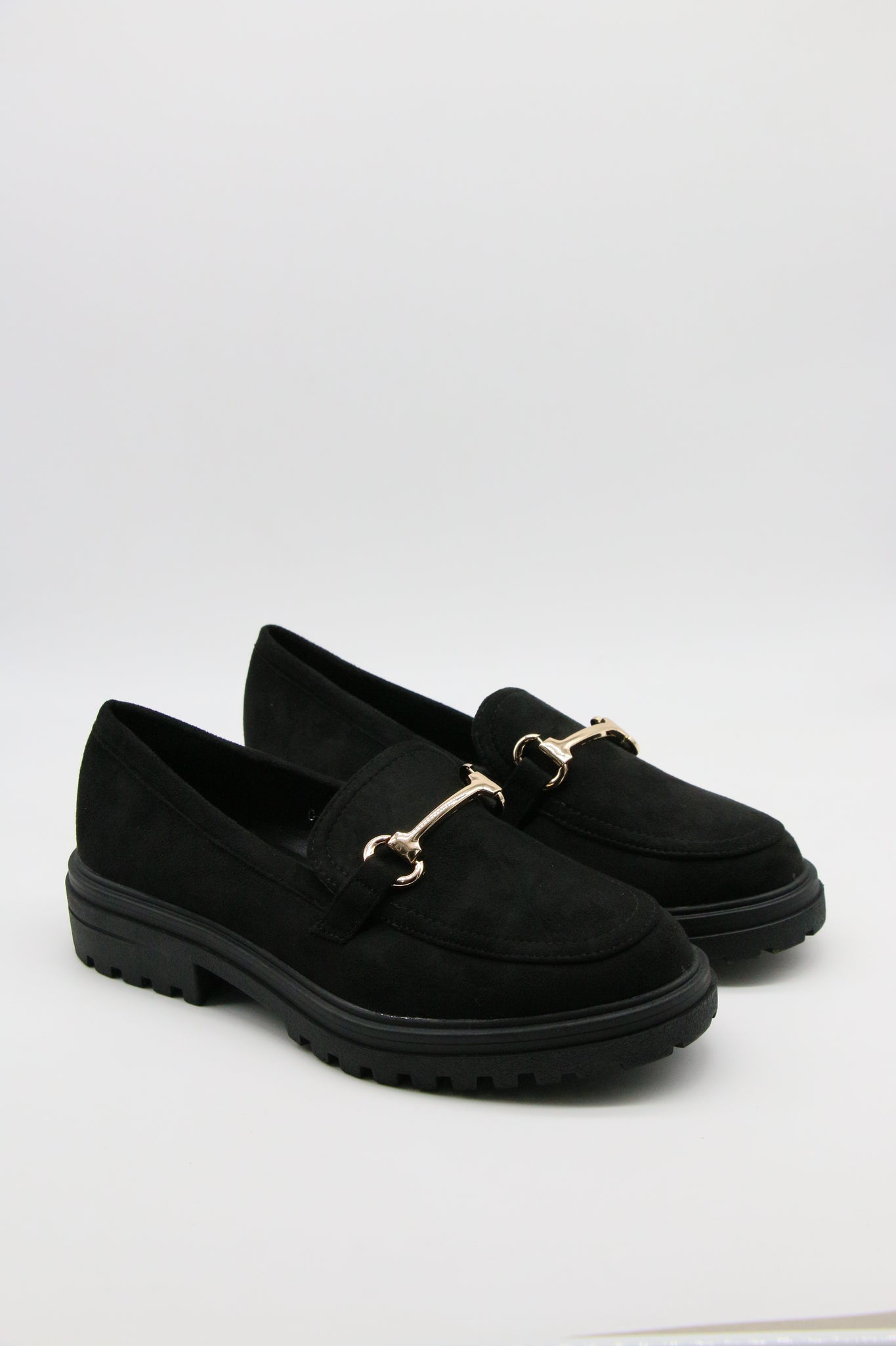Buckled Ultra Suede Loafer