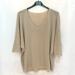 3/4 Light Lurex Sweater