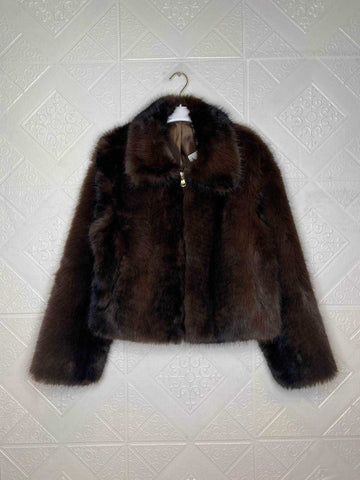 Faux Fur Coat