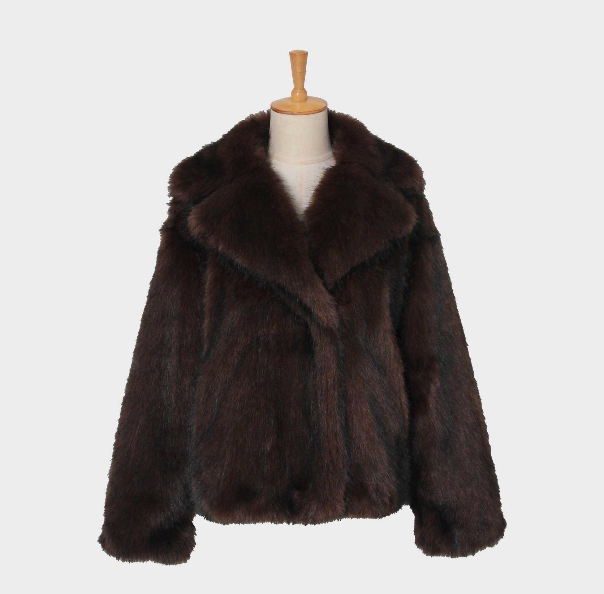 Faux Fur Coat