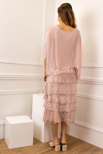 Layered Silk Dress - Italian