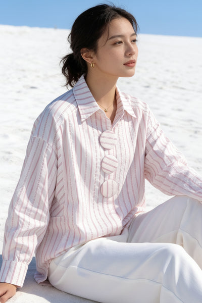 Long Sleeve Stripe Shirt