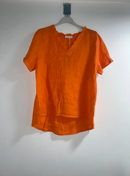 Basic Linen Top- Italian
