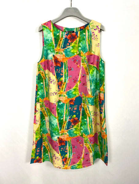 Mixed Print Dress
