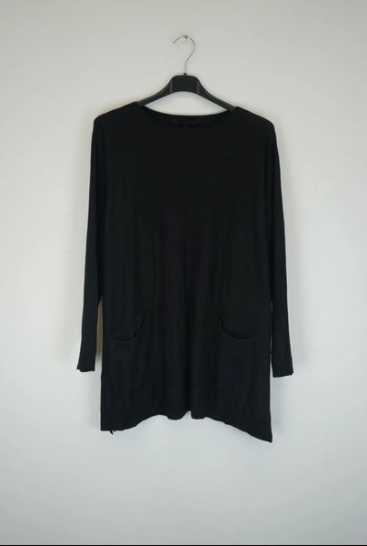Pocket Front Sweater Tunic
