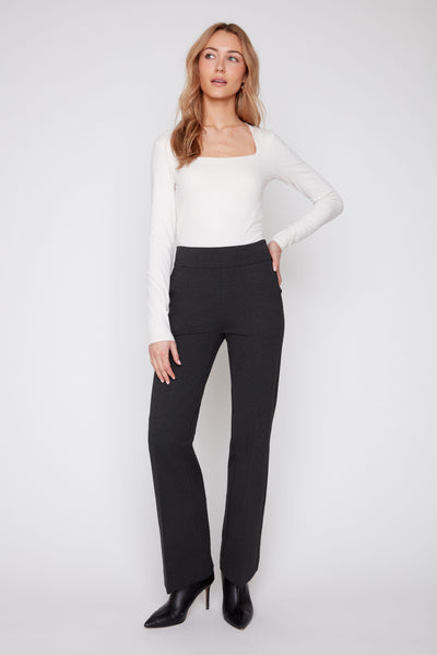 Pull-On Flare Pants