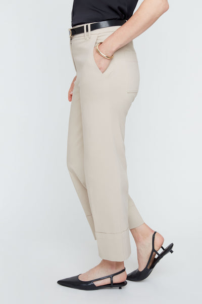 Crop Straight Leg Pants