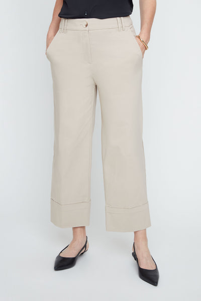 Crop Straight Leg Pants