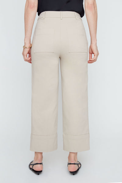 Crop Straight Leg Pants