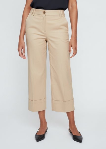 Crop Straight Leg Pants