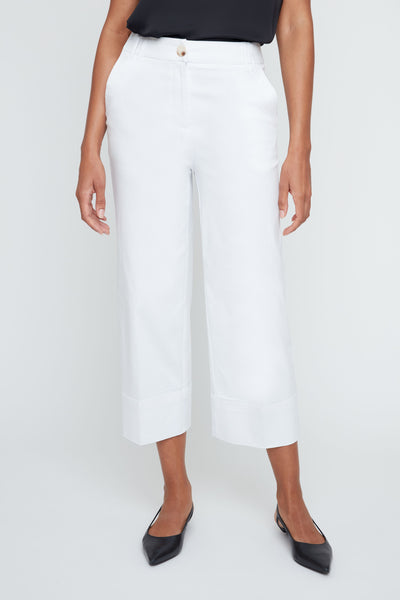 Crop Straight Leg Pants