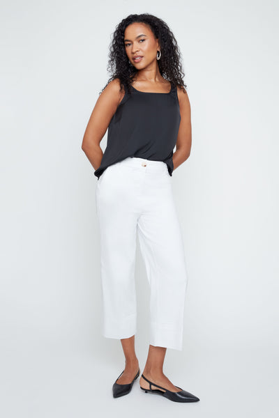 Crop Straight Leg Pants