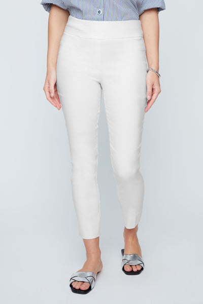Pull-On Slim Ankle Pants