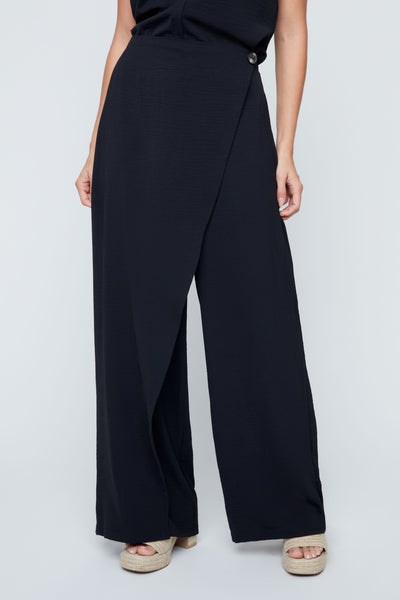 Cross Over High Twist Woven Gaucho
