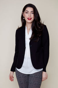 Button Front Blazer