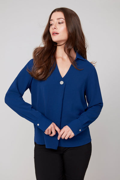 Long Sleeve Air Flow Blouse