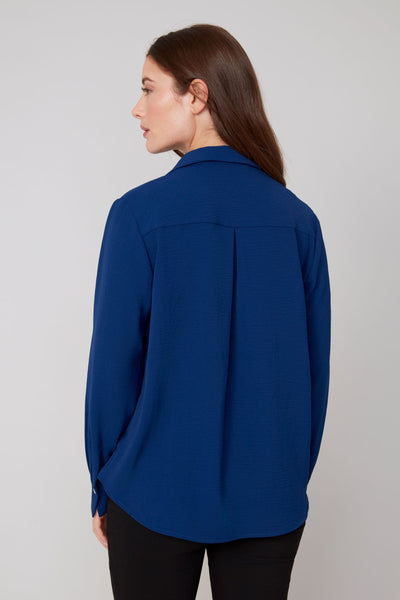 Long Sleeve Air Flow Blouse