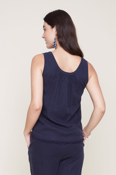 Sleeveless Tencel Top