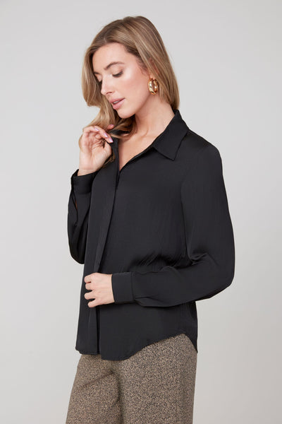 Long Sleeve Air Flow Blouse