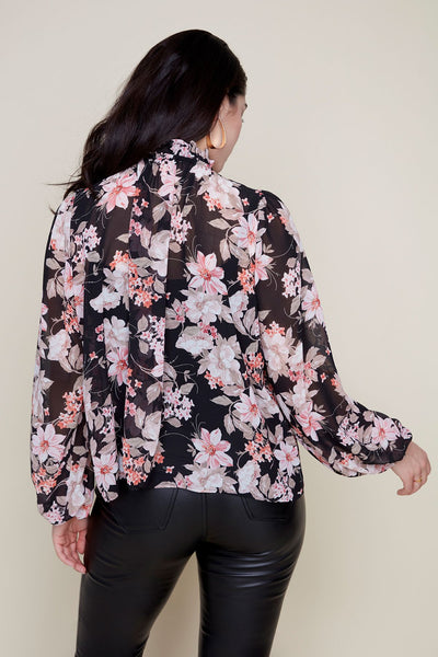 Floral Print Blouse