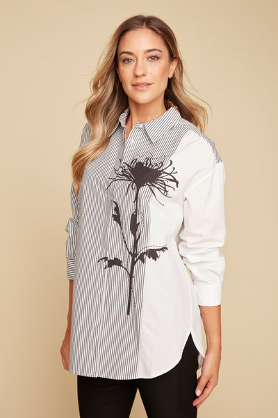 Stripe Cotton Shirt