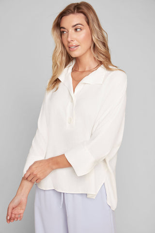 Long Sleeve Air Flow Blouse